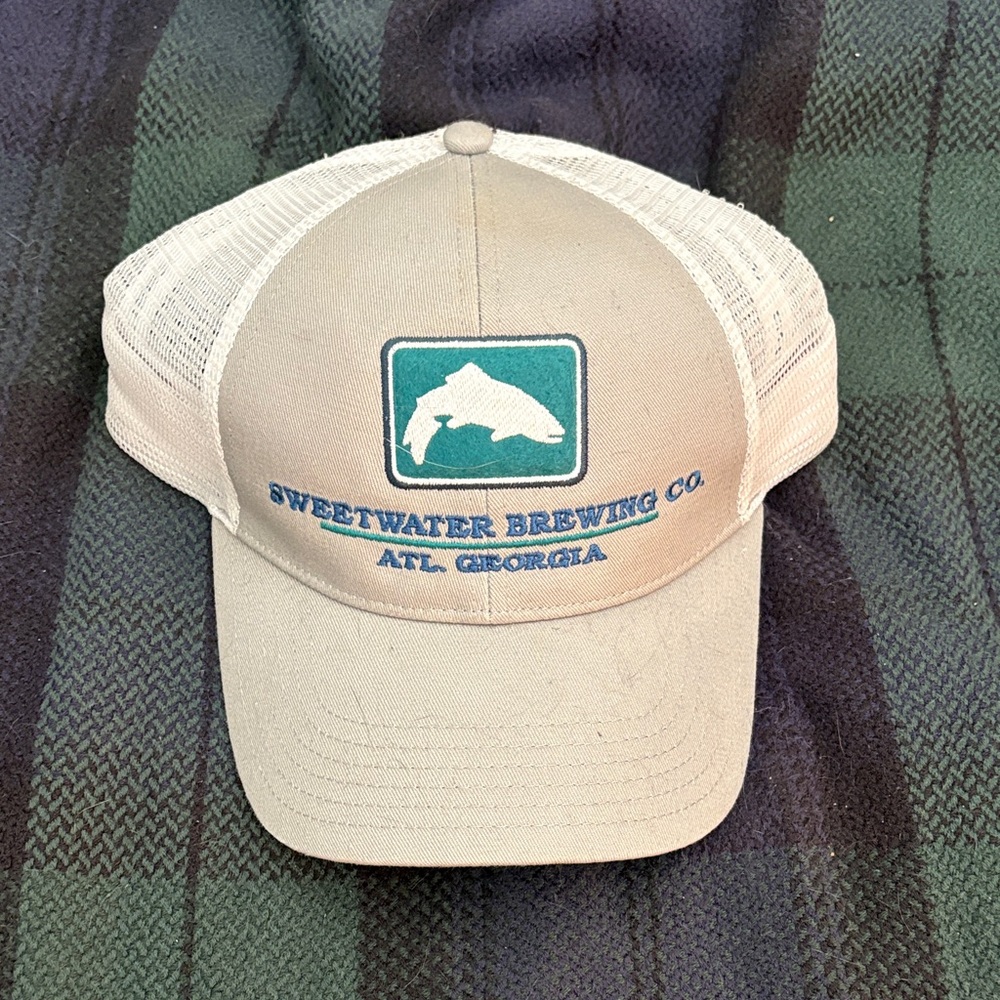 Sweetwater brewing Simms trucker hat